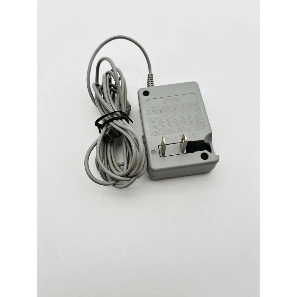 Nintendo WAP-002 OEM Wall Charger for Nintendo DS/3DS/2DS XL - Gray Tested Works